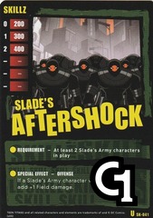 Slade's Aftershock - Foil